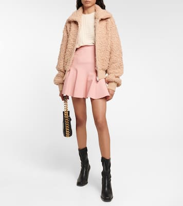 Geriffelter Minirock | Stella McCartney