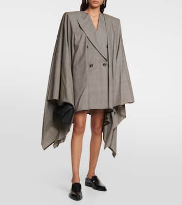 羊毛西装外套式迷你连衣裙 | Junya Watanabe