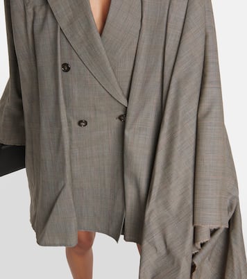 羊毛西装外套式迷你连衣裙 | Junya Watanabe