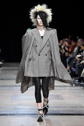 羊毛西装外套式迷你连衣裙 | Junya Watanabe