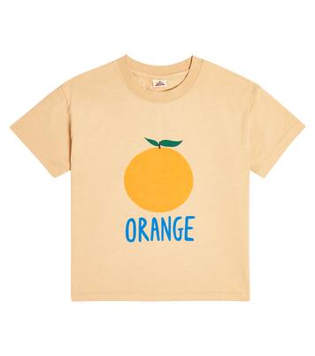 Orange cotton T-shirt | Jellymallow