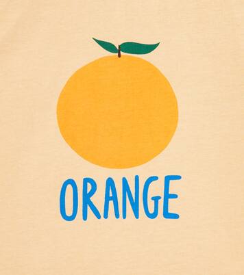 Orange cotton T-shirt | Jellymallow