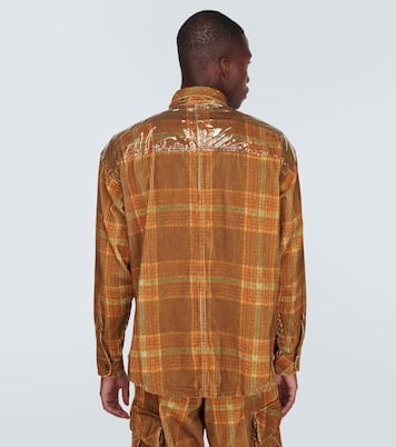 Checked cotton corduroy shirt | ERL