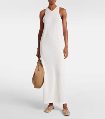 Marcy crystal-embellished ballet flats | Khaite