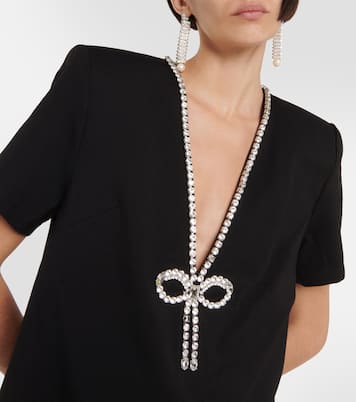 Robe t-shirt à ornements | Area