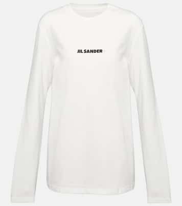 Sweat-shirt en coton à logo | Jil Sander