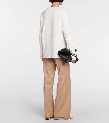 Sweat-shirt en coton à logo | Jil Sander