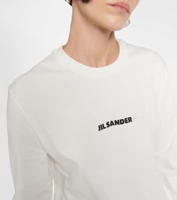 Sweat-shirt en coton à logo | Jil Sander
