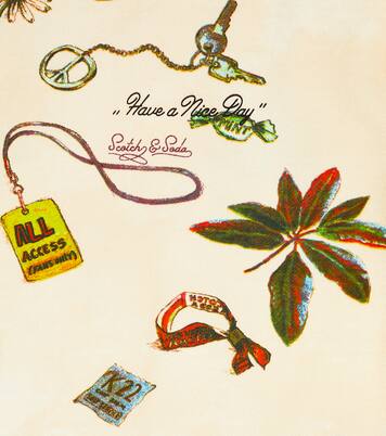 Printed cotton sweatshirt | Scotch & Soda Kids