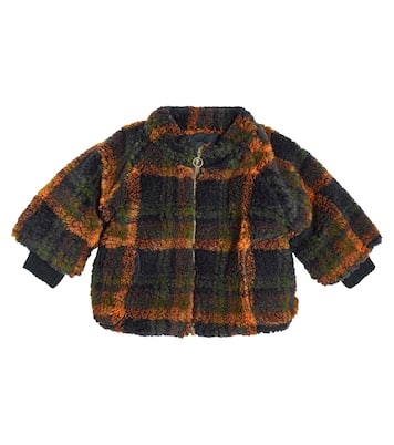 Baby Epi checked fleece jacket | 1 + in the Family