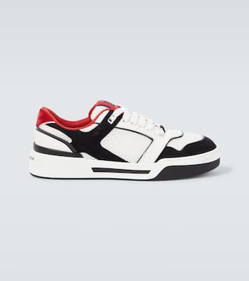 Roma leather-trimmed sneakers | Dolce&Gabbana