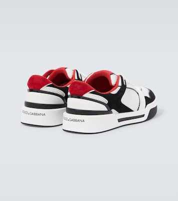 Roma leather-trimmed sneakers | Dolce&Gabbana