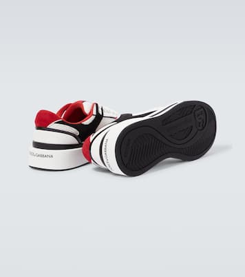 Roma leather-trimmed sneakers | Dolce&Gabbana