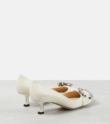 Escarpins Melva 50 en cuir à ornements | Jimmy Choo