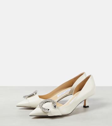 Escarpins Melva 50 en cuir à ornements | Jimmy Choo