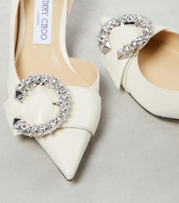 Escarpins Melva 50 en cuir à ornements | Jimmy Choo