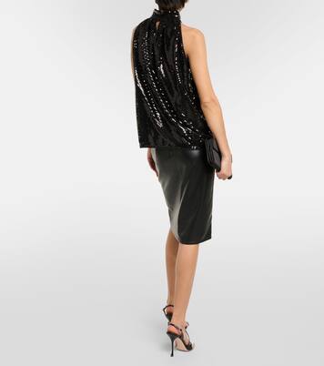 Top Dove mit Pailletten | Diane von Furstenberg