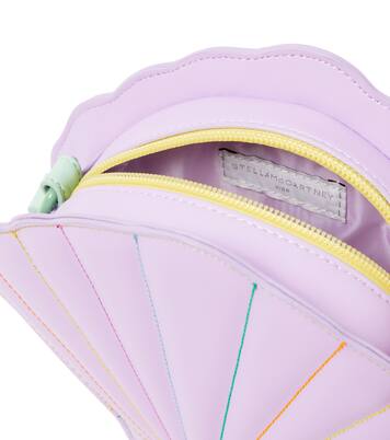 Seashell faux leather shoulder bag | Stella McCartney Kids