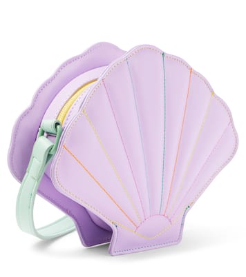 Seashell faux leather shoulder bag | Stella McCartney Kids