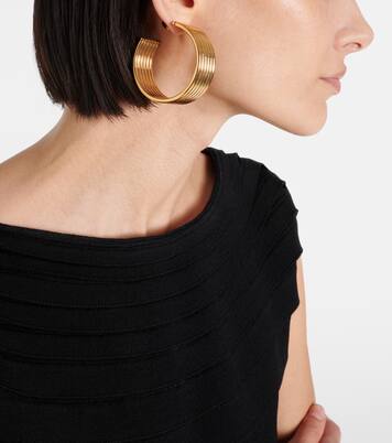 Loop hoop earrings | Alaïa