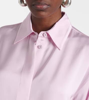 Hemd Powder aus Satin | Jil Sander