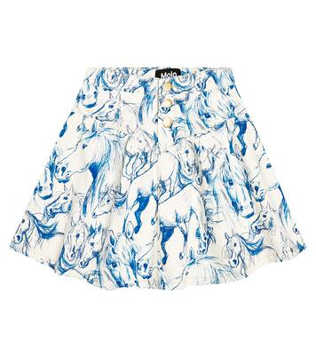 Betsy printed cotton-blend skirt | Molo