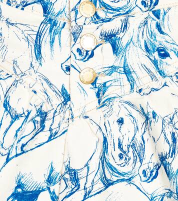 Betsy printed cotton-blend skirt | Molo