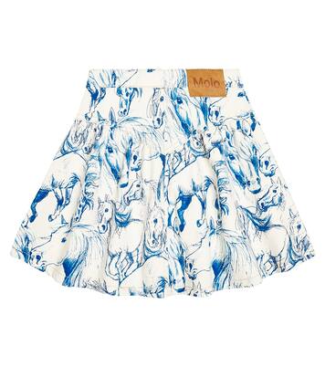 Betsy printed cotton-blend skirt | Molo