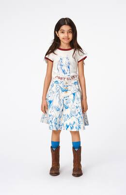 Betsy printed cotton-blend skirt | Molo