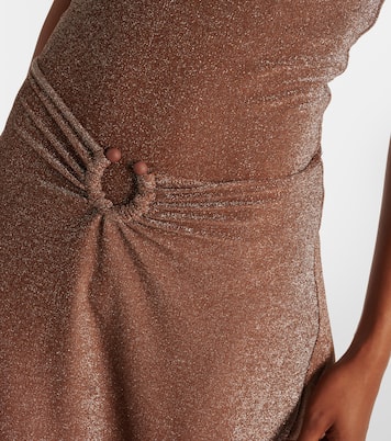 Ring-detail embellished maxi skirt | Johanna Ortiz