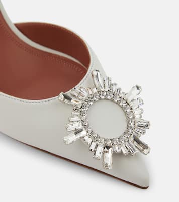 Escarpins Begum 70 en cuir | Amina Muaddi