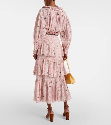 Bedruckter Midirock Ottie | Zimmermann