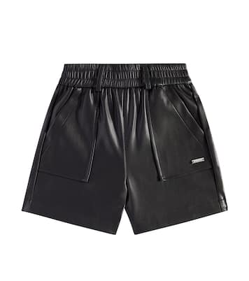 Faux leather shorts | Monnalisa