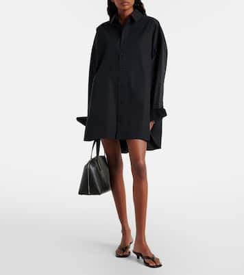 Oversize-Hemdblusenkleid aus Baumwolle | Wardrobe.NYC