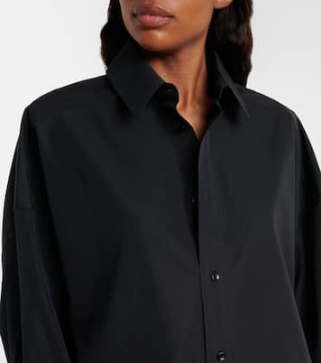 Oversize-Hemdblusenkleid aus Baumwolle | Wardrobe.NYC
