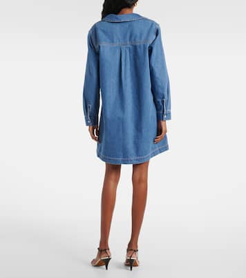 Wasta denim minidress | Veronica Beard