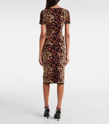 Top Shoert à motif léopard | Blumarine