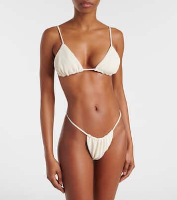 Bikini-Oberteil Gianni aus Häkelstrick | Faithfull