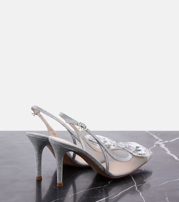 Jaipur mesh slingback pumps | Gianvito Rossi