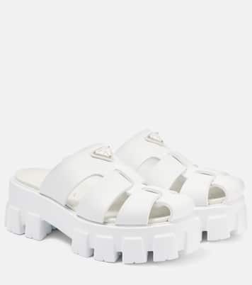 Platform fisherman sandals | Prada