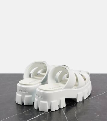 Platform fisherman sandals | Prada