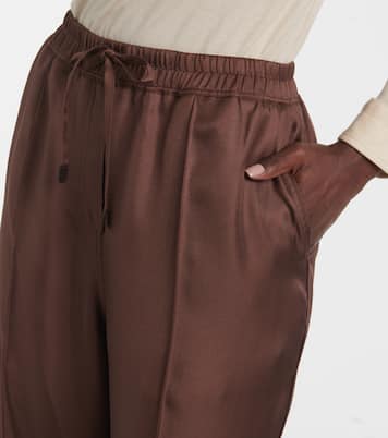 Weite Hose aus Seiden-Twill | Tom Ford