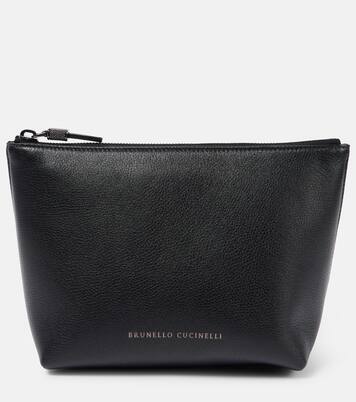 Clutch Small aus Leder | Brunello Cucinelli