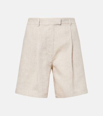 Linen Bermuda shorts | Brunello Cucinelli
