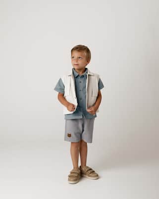 Ithri cotton jersey shorts | Donsje