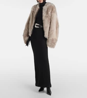 Chaqueta Dianne de borrego | Nour Hammour