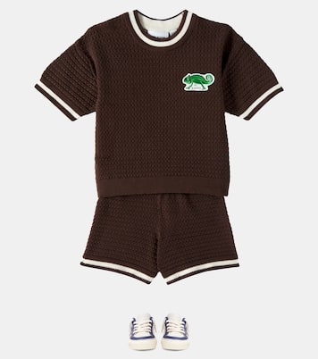 Top de croché de algodón con aplique | Mini Rodini