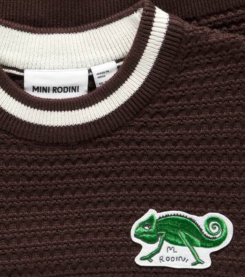 Top de croché de algodón con aplique | Mini Rodini