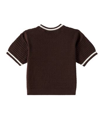 Top de croché de algodón con aplique | Mini Rodini