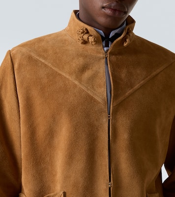 Fringed suede jacket | Valentino
